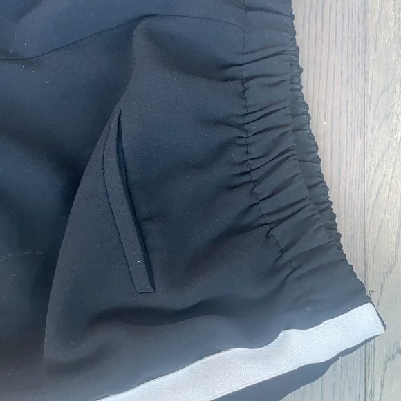 Zara's slip-on straight leg black/white side strip pants size L for women - Picture 8 of 8